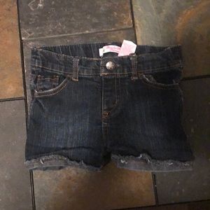 Toddler jean shorts